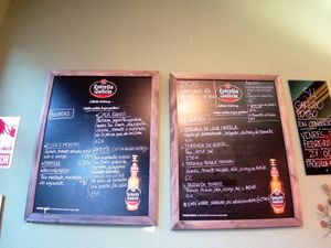 Not a good, only 3 vegan meals in their menu. And not cheap enough at Casa Ramos in Santiago De Compostela