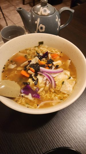 Vegan ramen at Idy Sushi Rolls in Idyllwild