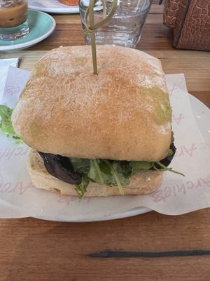 Mushroom sandwich   at Archie's All Day   in Fitzroy