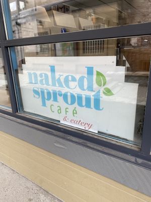   at Naked Sprout Juice Bar Cafe in Whistler