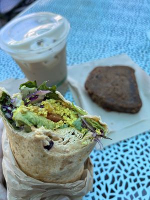   at Naked Sprout Juice Bar Cafe in Whistler