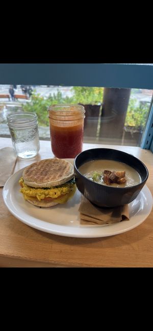   at Naked Sprout Juice Bar Cafe in Whistler