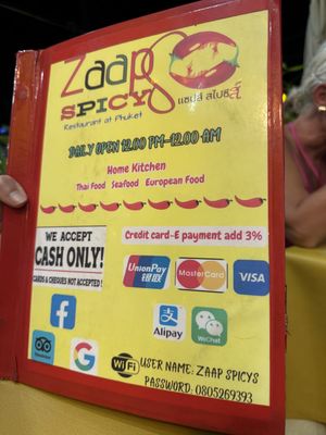   at Zaap Spicys in Phuket