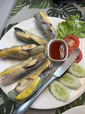 Summer Rolls  at Zaap Spicys in Phuket