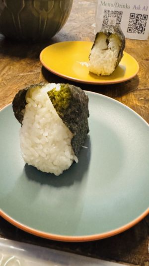 Various vegan Onigiri  at KIRITA in Funchal