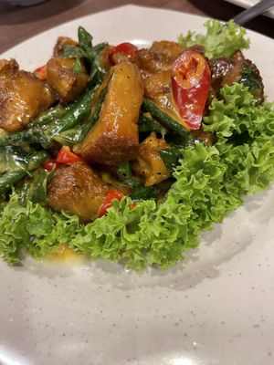 Butter Monkey Head Mushroom at Zhenyi Veggie Place 真一素食坊 in Northeast Singapore