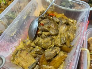 Rendang curry- lovely mushroom stalk in creamy sauce 7.5/10  at Zhenyi Veggie Place 真一素食坊 in Northeast Singapore