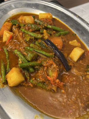 Asam fish  at Zhenyi Veggie Place 真一素食坊 in Northeast Singapore