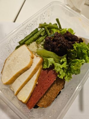 Nasi Lemak ~ 19/12/23 at Zhenyi Veggie Place 真一素食坊 in Northeast Singapore