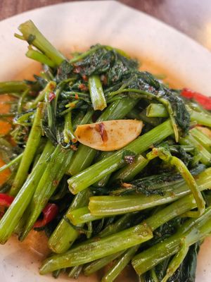 Sambal Kanggong ~5/1/24 at Zhenyi Veggie Place 真一素食坊 in Northeast Singapore