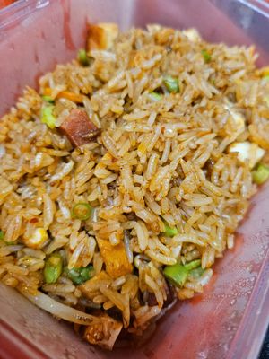 Sambal Petai Rice ~2/4/24 at Zhenyi Veggie Place 真一素食坊 in Northeast Singapore