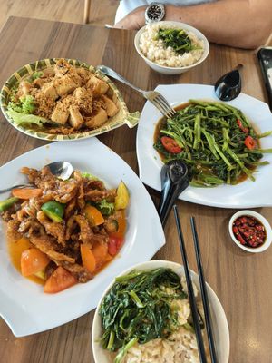 Easy Meal ~ 11/9/24 at Zhenyi Veggie Place 真一素食坊 in Northeast Singapore