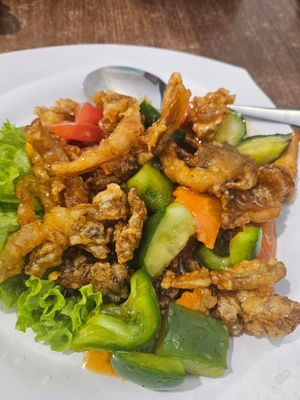 Abalone Mushroom at Zhenyi Veggie Place 真一素食坊 in Northeast Singapore