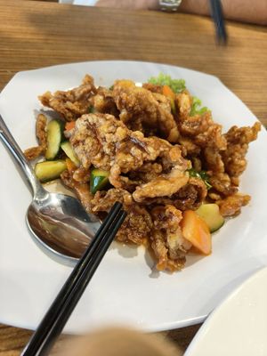 All time favorite at Zhenyi Veggie Place 真一素食坊 in Northeast Singapore