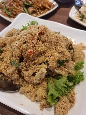 Cereal mushroom at Zhenyi Veggie Place 真一素食坊 in Northeast Singapore