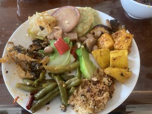   at Shanbenzhai Vegetarian Cafeteria in Qujing