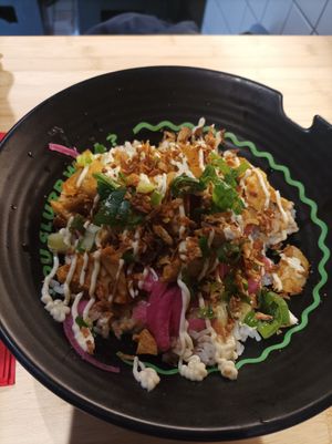 Donburi végétarien at Yuku Ramen in Le Mans