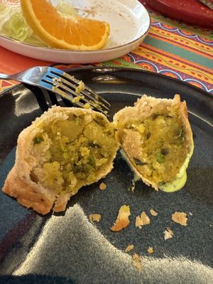 Samosa  at Putpari - Indian Restaurant in Lisbon