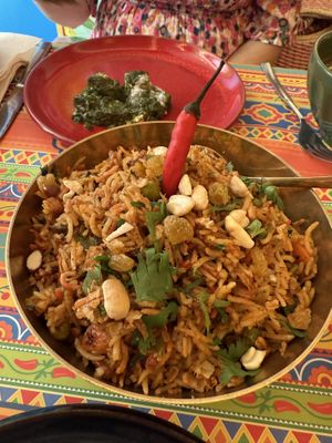 Birianyi  at Putpari - Indian Restaurant in Lisbon