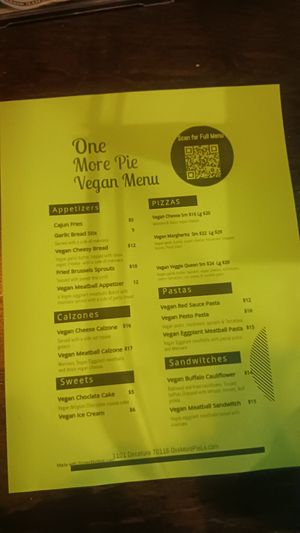  at One More Pie in New Orleans