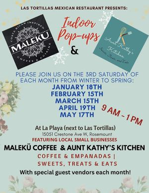 Aunt Kathy’s Kitchen has vegan options - see the separate Happy Cow listing    at Las Tortillas in Rosemount