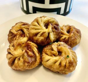 Vegetable momo at Chaat Bazaar in Dubai