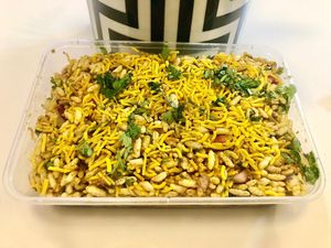 Bhel puri at Chaat Bazaar in Dubai
