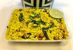 Pohe at Chaat Bazaar in Dubai