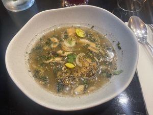 Emincé de champignon  at 42 Degrés in Paris