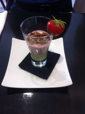 Dessert at 42 Degrés in Paris