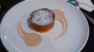 Chocolate raw cake at 42 Degrés in Paris