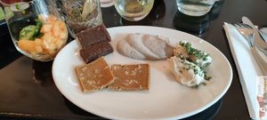 My starters at 42 Degrés in Paris