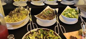 plates at 42 Degrés in Paris