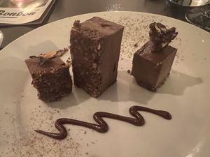 Chocolate cake  at 42 Degrés in Paris