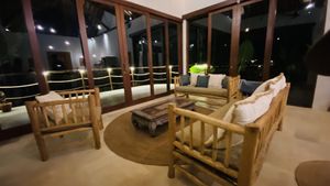 Living room  at The Jungle Nook - Harmony Hill in Tampaksiring