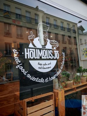 Logo at Houmous Jo in Montreuil
