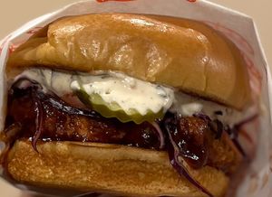 Chicky Sando BBQ at Shahar in Louisville