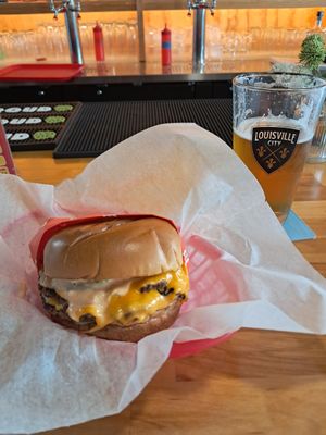 O Burger at Shahar in Louisville