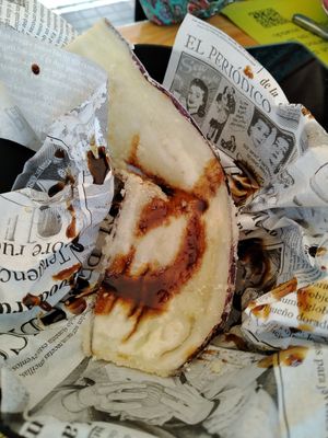 Chips de Berenjenas at Gastrobar La Fábrica Brew Pub in Cartagena