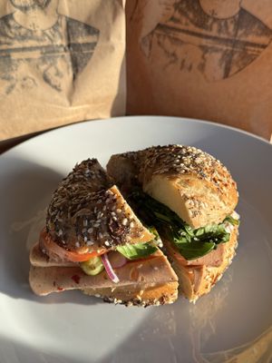   at Bob the Bagel in Oslo