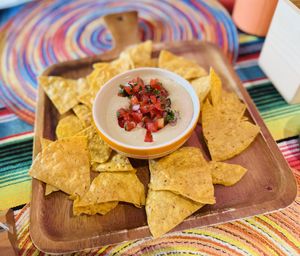 Queso fundido with vegan cheese!  at Tito's Bitchin' Burritos & Sourdough Pizzas in Koh Samui