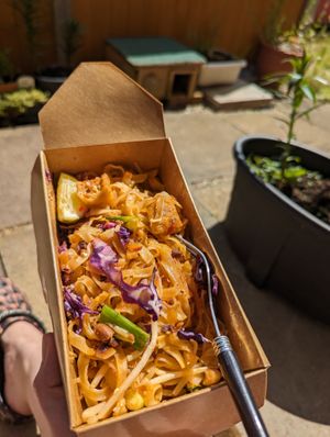 Pad Thai (gluten-free) at Chim Chim in Norwich