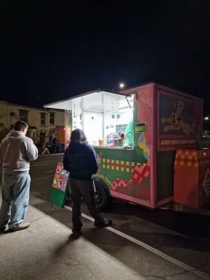 Cute little truck at Chim Chim in Norwich