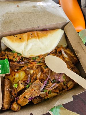 Bao bun at Holy Dumpling! in Colombo