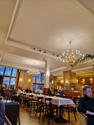 Restaurant innen at Oxymoron in Berlin