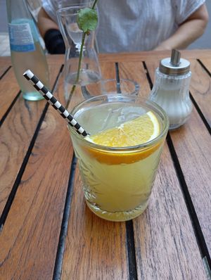 Homemade Ginger Lemonade at Oxymoron in Berlin
