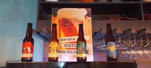 Cervezas artesanales de Murcia Yakka at Black Cat - Café Bar in Murcia