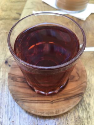 Turkish tea  at Kahve 6 in Istanbul