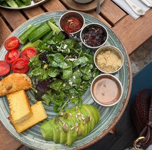 Vegan turkish breakfast   at Kahve 6 in Istanbul