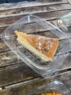 Caramel apple cheezcake at The Green Moustache - Lorimer Rd in Whistler